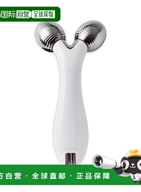 【日本直邮】YA-MAN雅萌电子美容仪wavy双滚珠电动美容仪白色