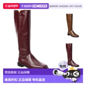 Weitzman Lenora 女款 自营Stuart 皮革及膝靴高筒靴简约时尚 舒适