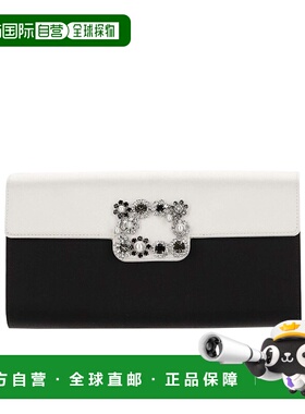 香港直邮Roger Vivier 'Flower Strass' 单肩包 RBWAMFDI200RS0