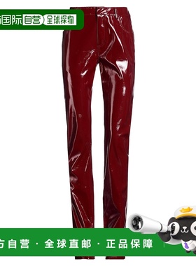 1h可退 香港直邮Blumarine 蓝色情人 女士 休闲长裤 red红色 舒适