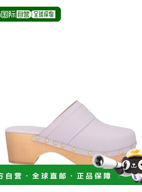 香港直邮aeyde 女士 Mules 木屐 purple紫色 舒适时尚拖鞋半拖鞋
