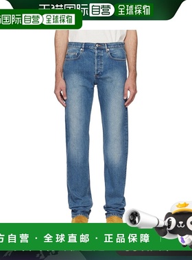 1h可退 香港直邮潮奢 A.P.C. 男士 蓝色 New Standard 牛仔裤 COZ