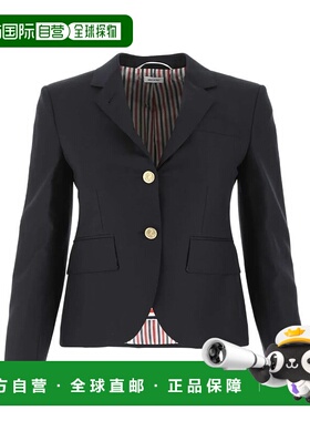 香港直邮THOM BROWNE 女士西服 FBC010V00626415 西装外套蓝色 CO