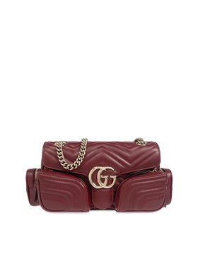 GUCCI 女士斜挎包 795228AADPJ6207 AW2024 红色 BORSE A SPALLA