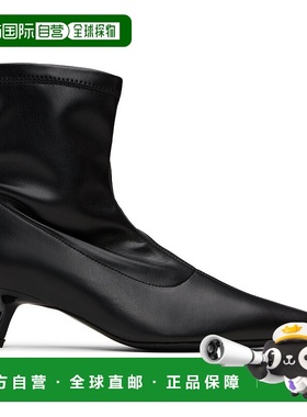 1h可退 香港直邮潮奢 ANINE BING 女士 黑色 Hilda 踝靴 A1410890