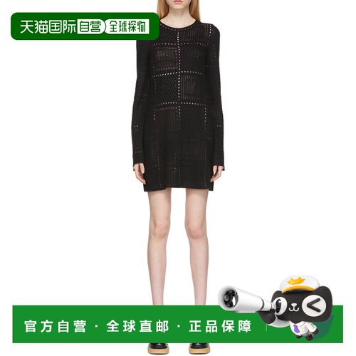 香港直邮CHLOÉ 女士连衣裙 C22SMR09550001 AW2022 黑色