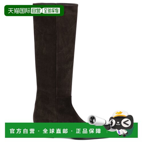 香港直邮AEYDE 女士靴子 MEDEACOWSUEDELEATHERMO【付后1h可退】