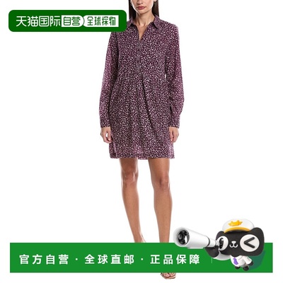 自营 Michael Stars比安卡衬衫裙-紫色连衣裙 美国直发奥莱