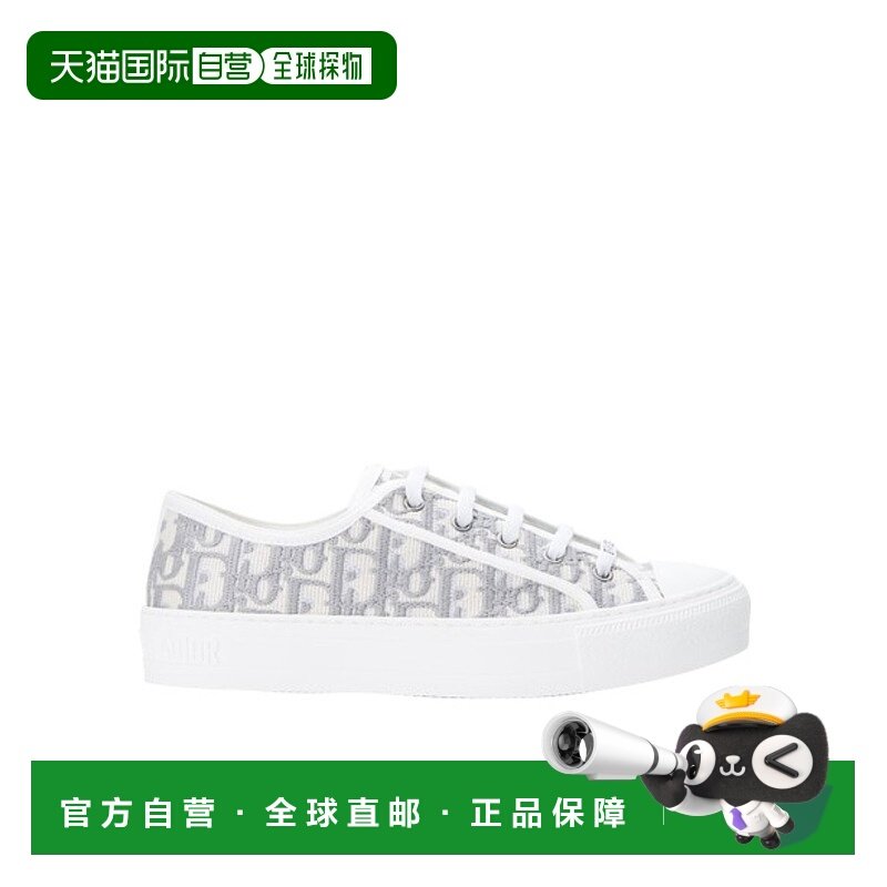 香港直邮Dior 徽标刺绣低帮休闲鞋 DIO9Z7H6g