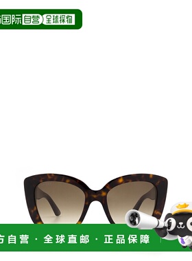 香港直邮GUCCI 女士眼镜 GG0327S002 CO 棕色 Tortoiseshell acet