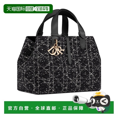 1h可退 香港直邮Dior 中号 Dior Toujours 手袋 M2821ODFG托特包