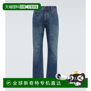 男士 舒適時(shí) 1h可退 Row 牛仔褲 blue藍(lán)色 修身 香港直郵The Burt