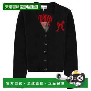 1h可退 香港直邮GANNI 甘尼 女士 GRAPHICS 针织开衫 A1070090252