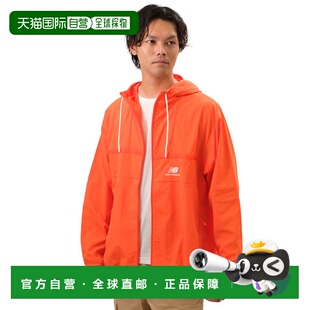 日本直邮New Balance Athletics Amplified 拉链连帽衫轻盈防水的