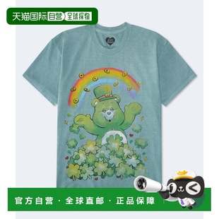 自营Aeropostale Good Luck Bear Relaxed Graphic Tee - green
