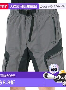 日本直邮OAKLEY 男士拨水双拉链Latitude Cargo Short半款工装短