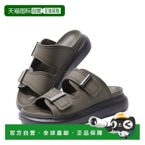 韩国直邮ALEXANDER MCQUEEN 663563 W4Z53  3146拖鞋凉鞋