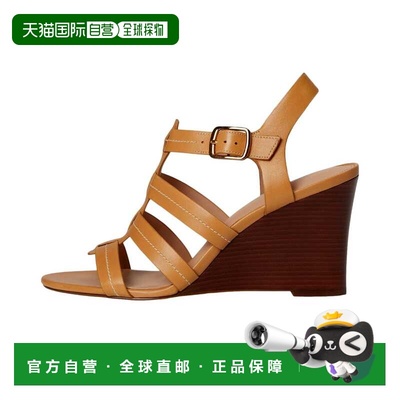 自营Cole Haan Josie Fisherman Wedge Sandals Biscuit  W32277