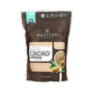 香港直发Navitas Organics有机可可粉无蔗糖优质天然原料680g