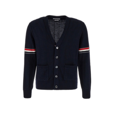 香港直邮THOM BROWNE 男士针织衫开衫 SS2025 MKC519AY1002415