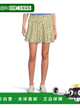 自营Toad&Co Sunkissed Skirt Skort Women Glacier Daisy Print