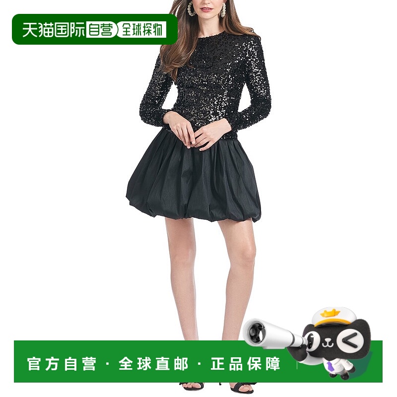 自营Sachin & Babi Sai Mini Dress - black 美国奥莱直发