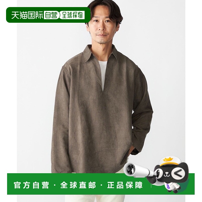 日本直邮SHIPS BENCH MARKING 斯凯珀仿麂皮衬衫 [SH8611EM020935