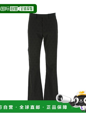 香港直邮off-white 男士 logo西裤 OMCA114R20G40001休闲裤西装裤