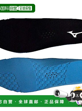 【日本直邮】Mizuno美津浓 网球高级鞋垫 61GZ1702 黑色 L