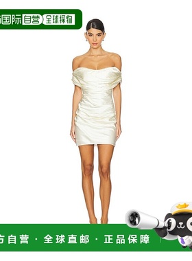 香港直邮Lpa 女士 Leia 迷你连衣裙 LPD932H24 beige米色 舒适时