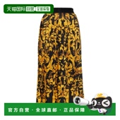 香港直邮VERSACE AW2025 79HAE8P5NS573G89 JEANS 女士半身裙