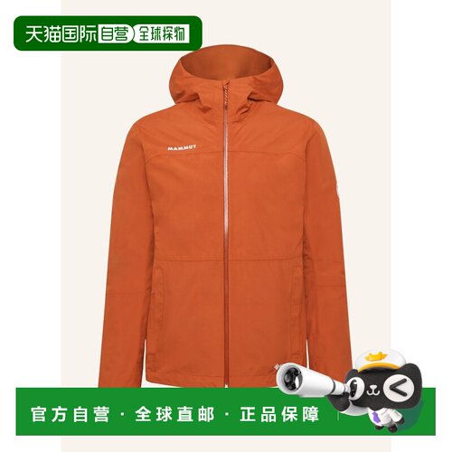 香港直邮Mammut 女士户外风衣 100158370019701 CO 橙色 LINARD f