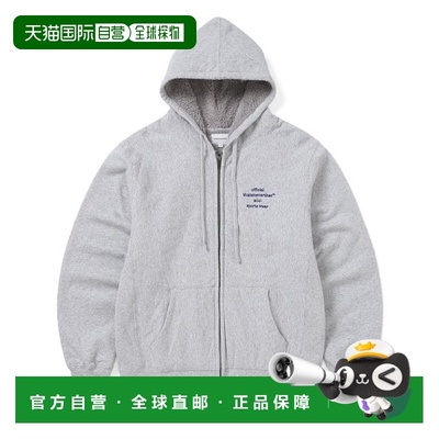 韩国直邮THISISNEVERTHAT 连帽衫Heavy Zip Hoodie Heather GreyT