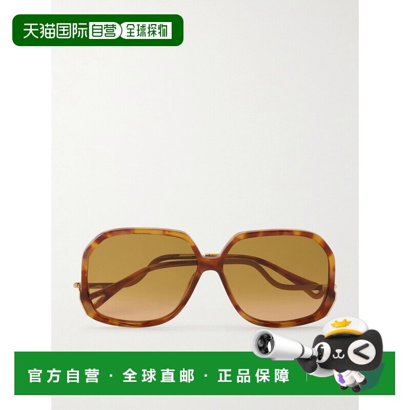 香港直邮Chloe 蔻依 女士 方框醋纤眼镜太阳 配饰CH0404S太阳眼镜