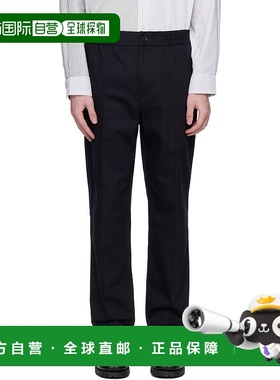 1h可退 香港直邮潮奢 A.P.C. 男士 海军蓝 Joaquin 长裤 COFCOH08