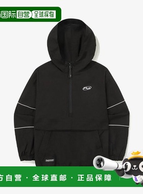 韩国直邮FILA Wheela 儿童基本款风衣 FK2WTG3201X-BLK