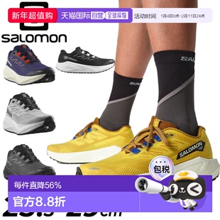 日本直邮Salomon 男士 AERO BLAZE 3 GRVL 跑鞋低帮厚底适合公路/