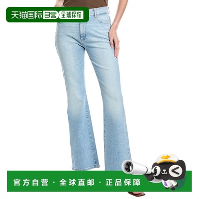 自营 DL1961 Bridget Light蒙特利高腰短靴牛仔裤-蓝色 美国奥莱