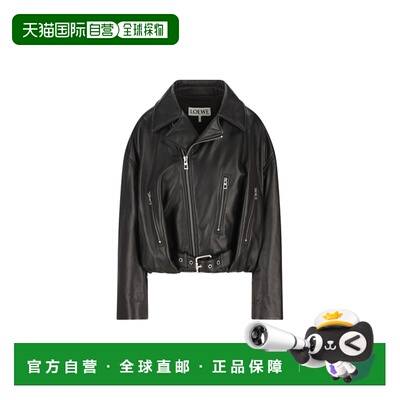 1h可退 香港直邮潮奢 LOEWE 罗意威 女士 机车夹克 S359Y34L93