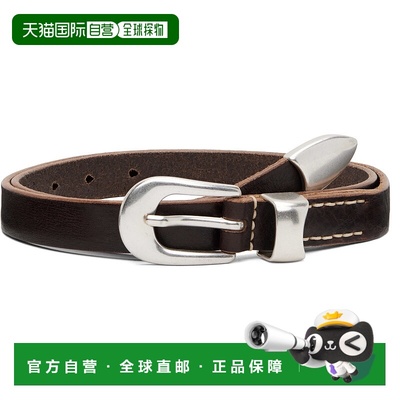 1h可退 香港直邮潮奢 Our Legacy 男士 棕色腰带 A2208BBR