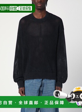 1h可退 香港直邮Represent 男士 黑色棉质毛衣 MLM3821CO01