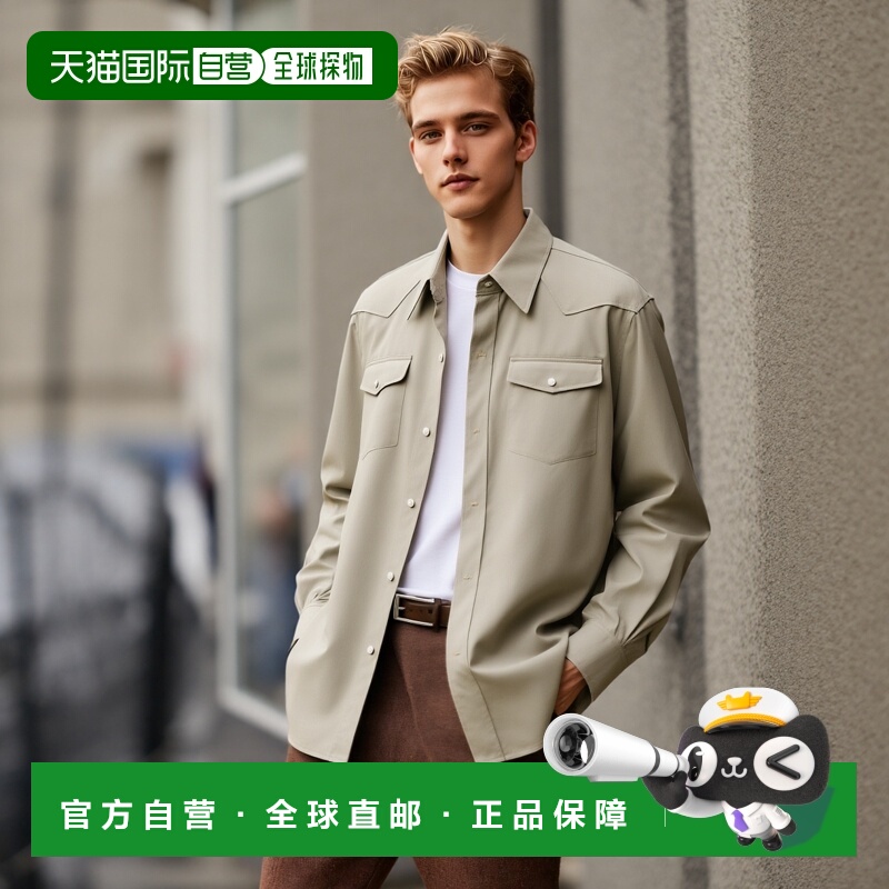 1h可退 香港直邮OUR LEGACY 男士衬衫 M4242FL AW2024 花色 长袖