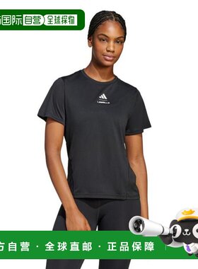 日本直邮adidas Les Mills 图形半袖T恤 KRL49-JJ1431 女士T恤