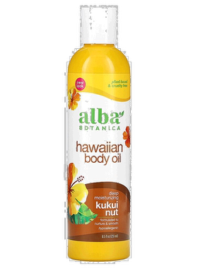 香港直邮alba botanica身体精油滋养补水251ml正品