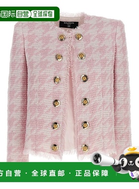 香港直邮Balmain 长袖休闲夹克 FF1SM508CG17