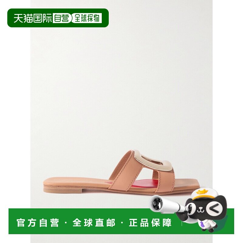 ROGER VIVIER 罗杰 维维亚 女士 Benson 精饰皮质凉鞋 RV