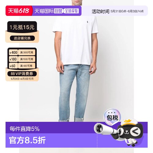 Polo Ralph LaurenPolo Ralph Lauren男士纯棉T恤春夏女款7107070