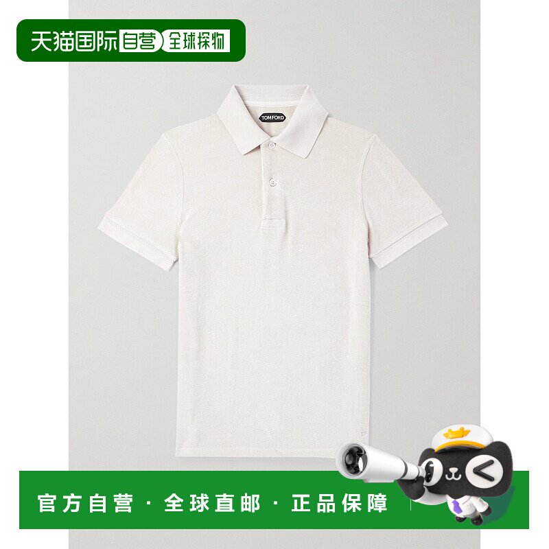 香港直邮1h可退 Tom Ford 汤姆 福特 男士 短袖毛巾 Polo 衫 JPS0
