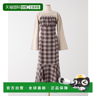 日本直邮NICE 美人鱼吊带连衣裙套装 CLAUP 针织 女士短款 1h可退