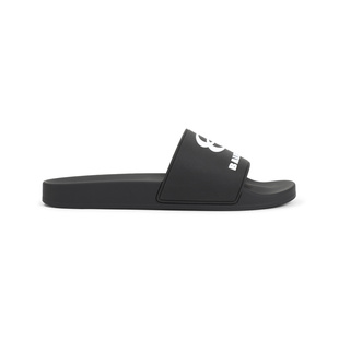 香港直邮BALENCIAGA 男士拖鞋 689031W1SA61090 CO 黑色 Rubber s
